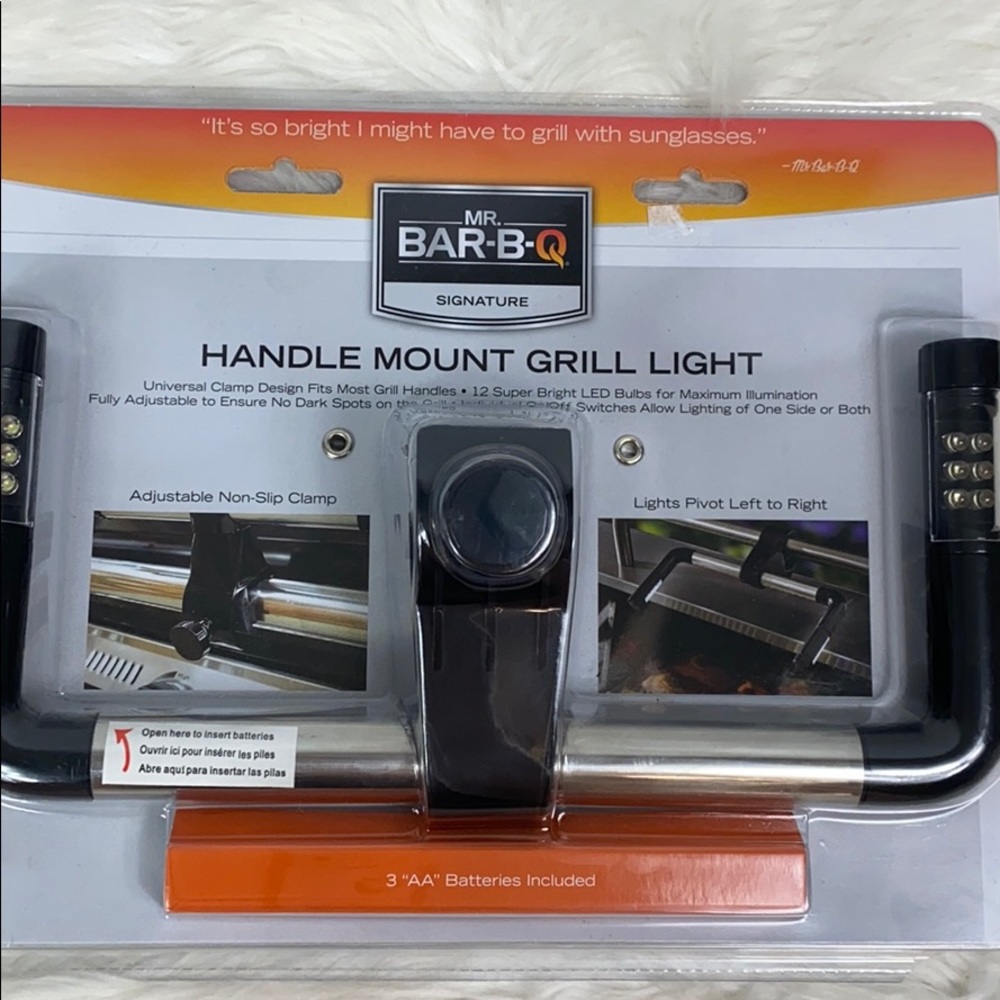 LED Handle Mount Grill Light New in Pkg
